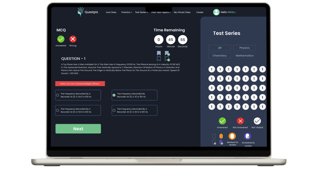 Crack JEE Advanced with a Test Series 